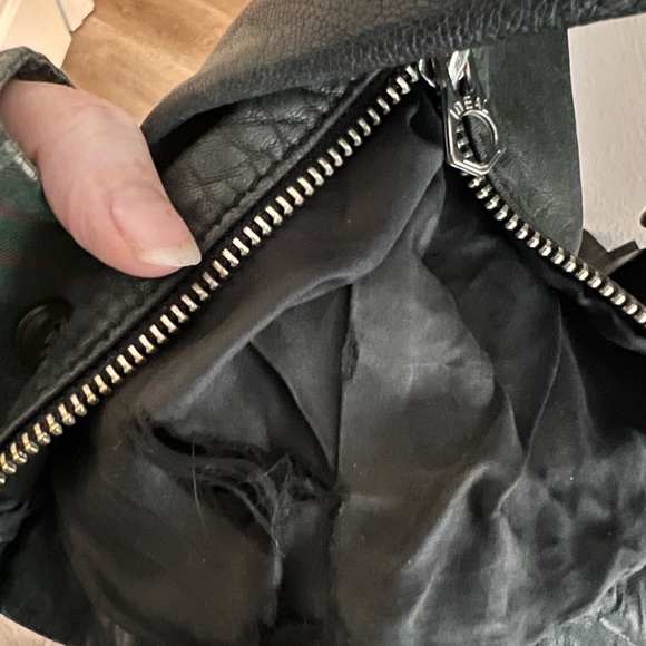 Madewell The Washed Leather Motorcycle Jacket S - Picture 4 of 4